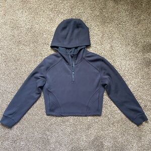 Lululemon Cropped Black Hoodie Size 0